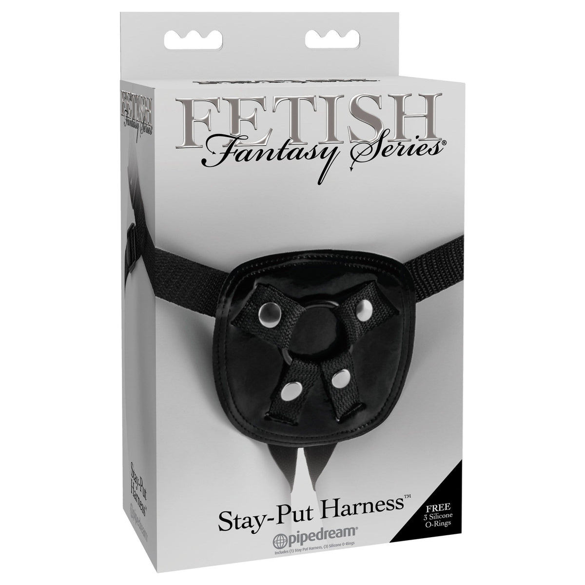Pipedream - Fetish Fantasy Series Stay Put Harness (Black) Strap On w/o Dildo 319759986 CherryAffairs