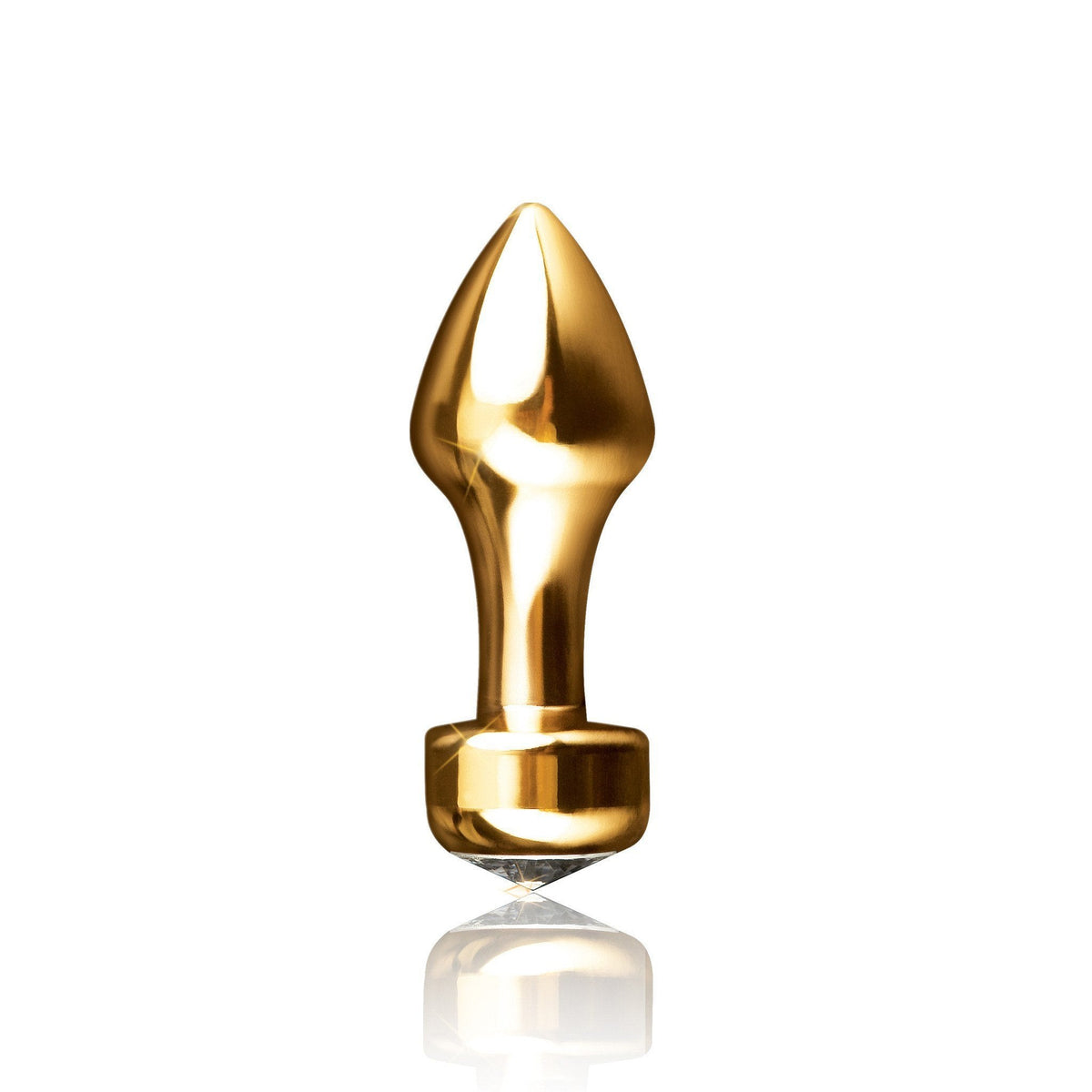 Pipedream - Fetish Fantasy Gold Mini Luv Plug (Gold) Anal Plug (Non Vibration) - CherryAffairs Singapore