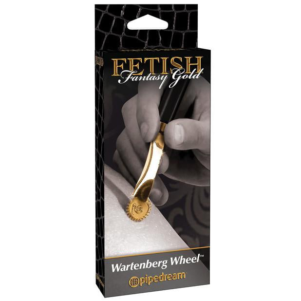 Pipedream - Fetish Fantasy Gold Wartenberg Wheel (Gold) - PleasureHobby
