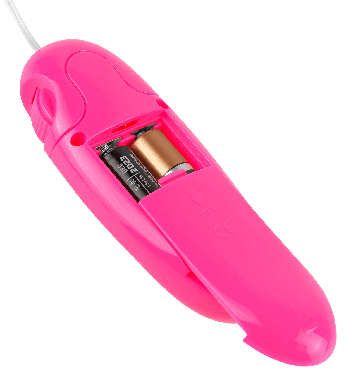 Pipedream - Neon Luv Touch Remote Neon Mega Bullet Vibrator (Pink) Wired Remote Control Egg (Vibration) Non Rechargeable 603912343212 CherryAffairs