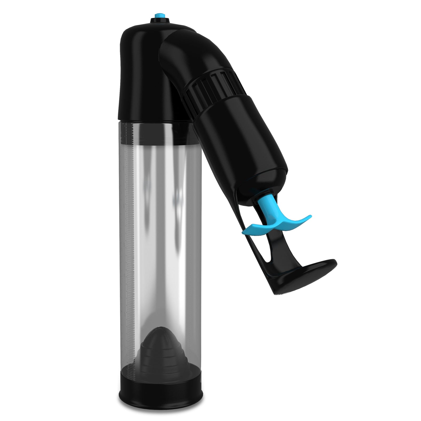 Pipedream - Pump Worx Deluxe Sure-Grip Power Pump - Black - Penis Pump (Non Vibration)