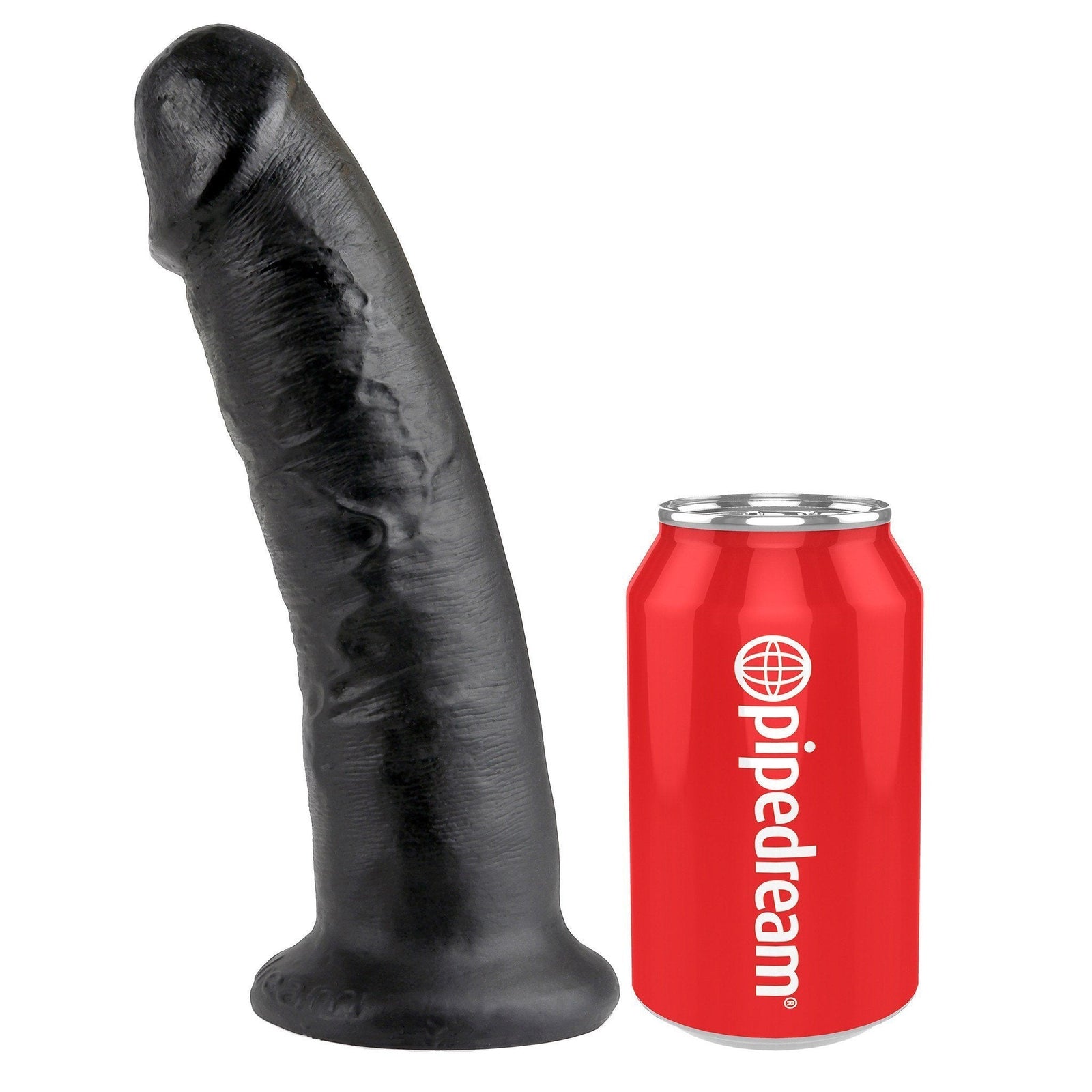 Pipedream - King Cock 9" Cock (Black) Realistic Dildo w/o suction cup (Non Vibration) - CherryAffairs Singapore