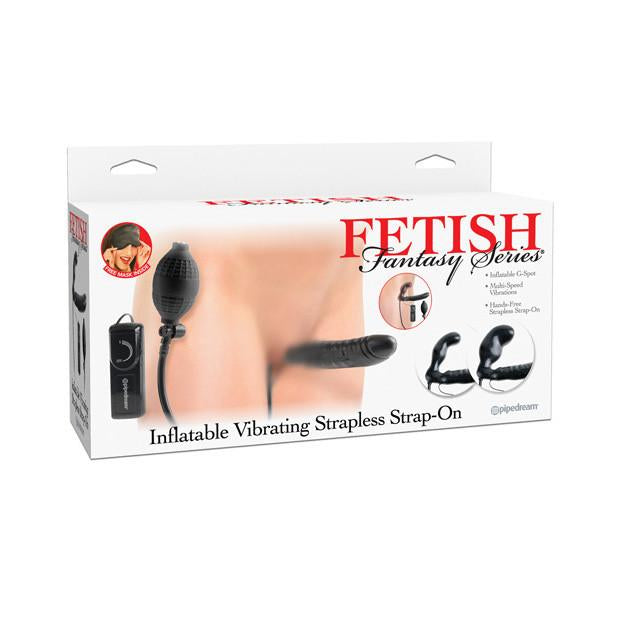 Pipedream - Fetish Fantasy Series Inflatable Vibrating Strapless Strap-On - PleasureHobby