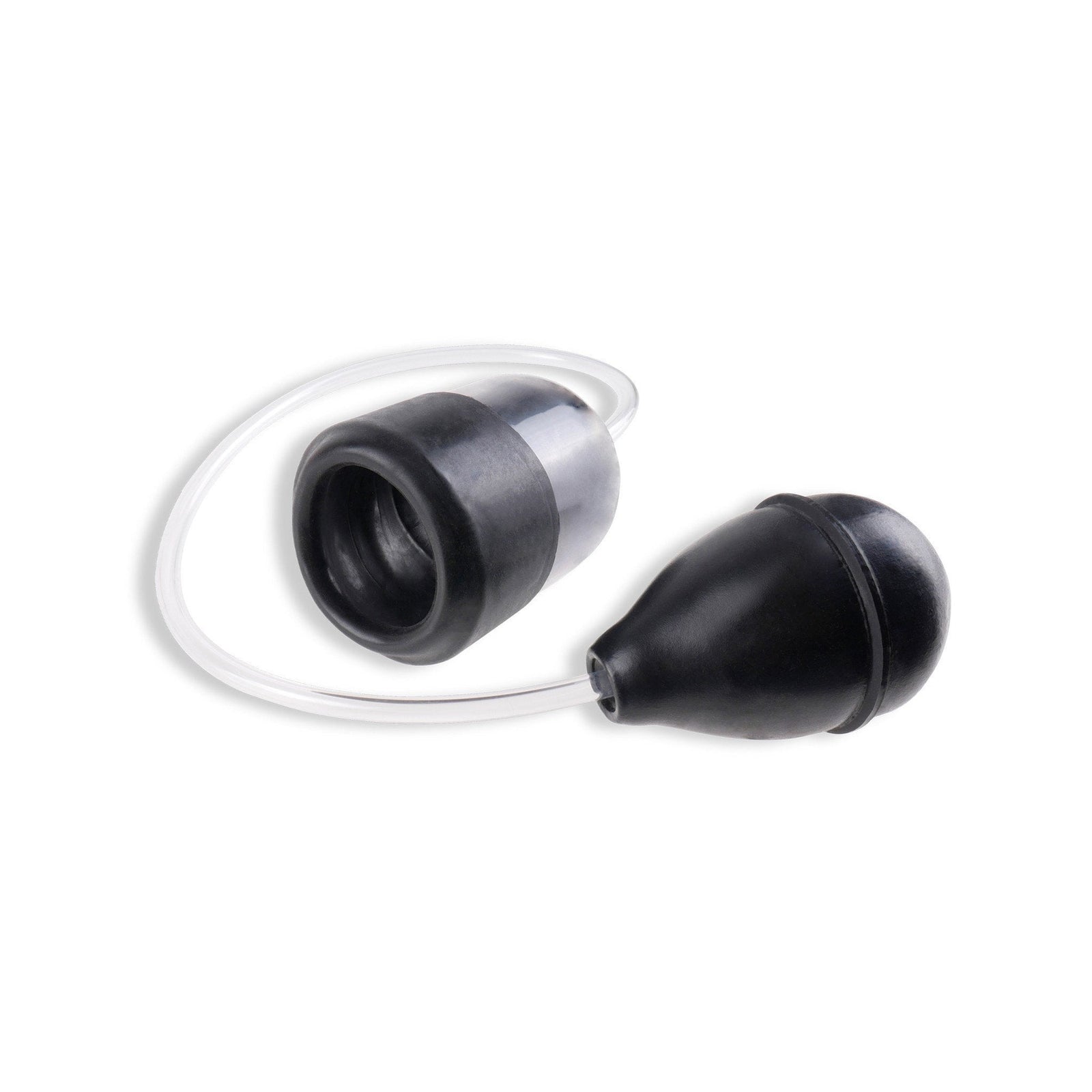 Pipedream - Fetish Fantasy Series Suck N’ Stroke Head Pump (Black) Masturbator Soft Stroker (Vibration) Non Rechargeable - CherryAffairs Singapore