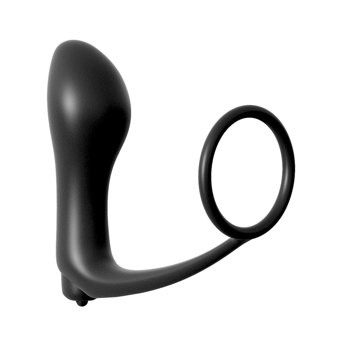 Pipedream - Anal Fantasy Collection Ass-Gasm Cockring Vibrating Plug (Black) Silicone Cock Ring (Vibration) Non Rechargeable - CherryAffairs Singapore