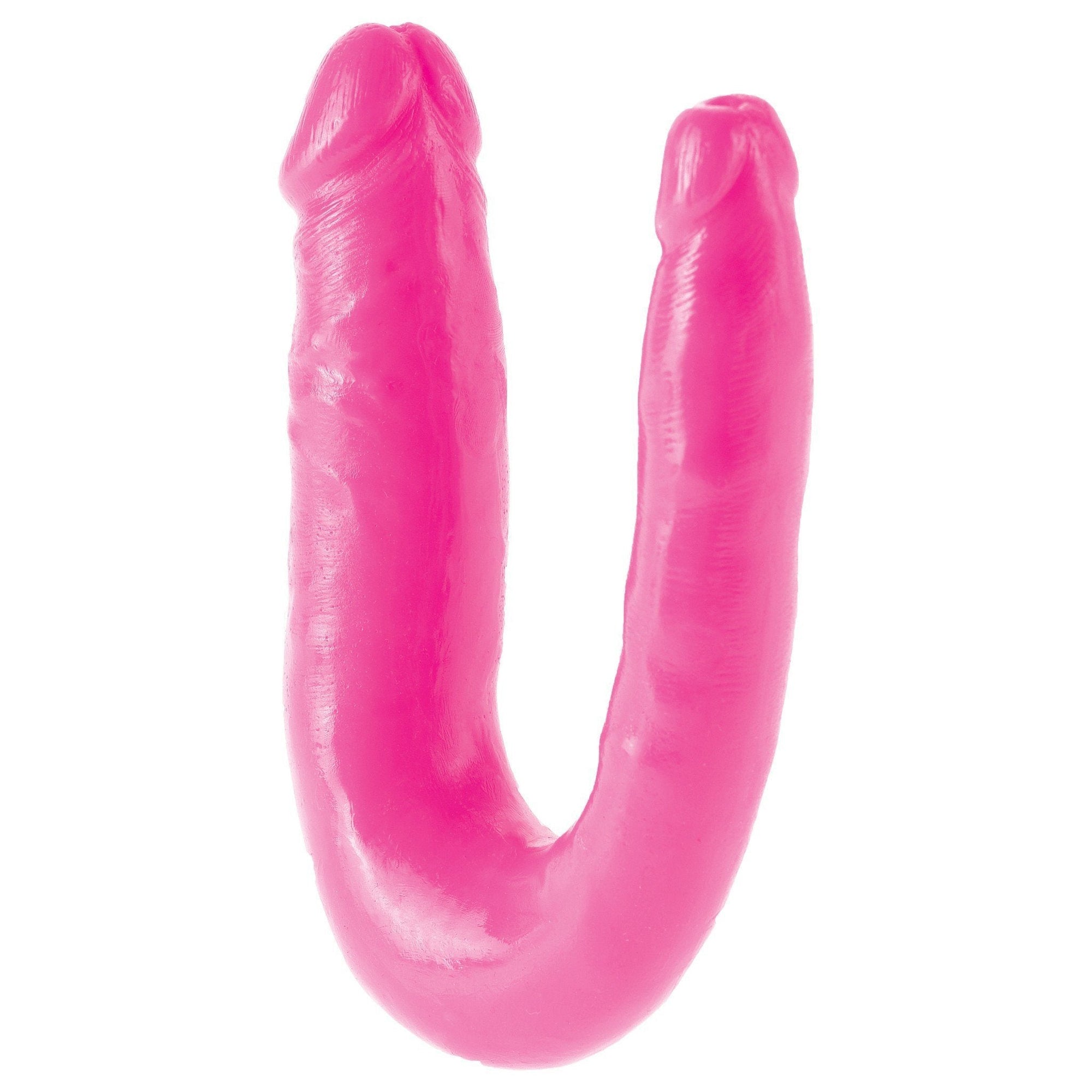 Pipedream - Dillio Double Trouble Dildo (Pink) Double Dildo (Non Vibration) - CherryAffairs Singapore