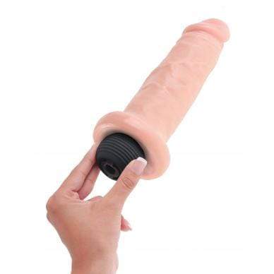 Pipedream - King Cock Squirting Cock 7" (Beige) Realistic Dildo w/o suction cup (Non Vibration) 603912737974 CherryAffairs
