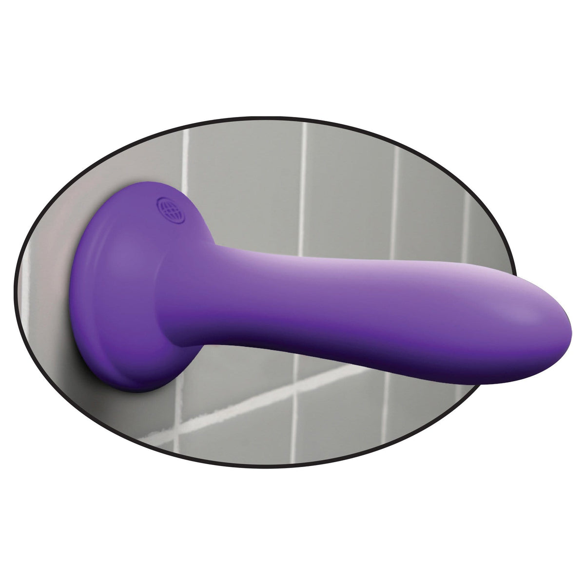 Pipedream - Dillio Mr Smoothy Dildo (Purple) Non Realistic Dildo with suction cup (Non Vibration) 324172160 CherryAffairs