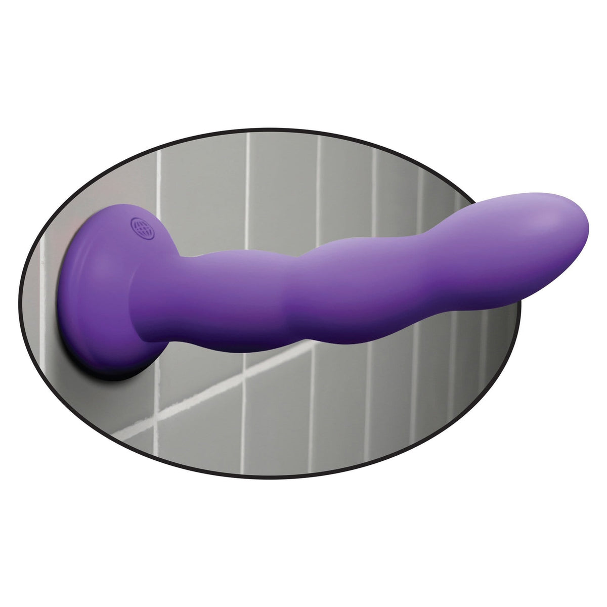 Pipedream - Dillio Twister Dildo 6" (Purple) Non Realistic Dildo with suction cup (Non Vibration) 319754866 CherryAffairs
