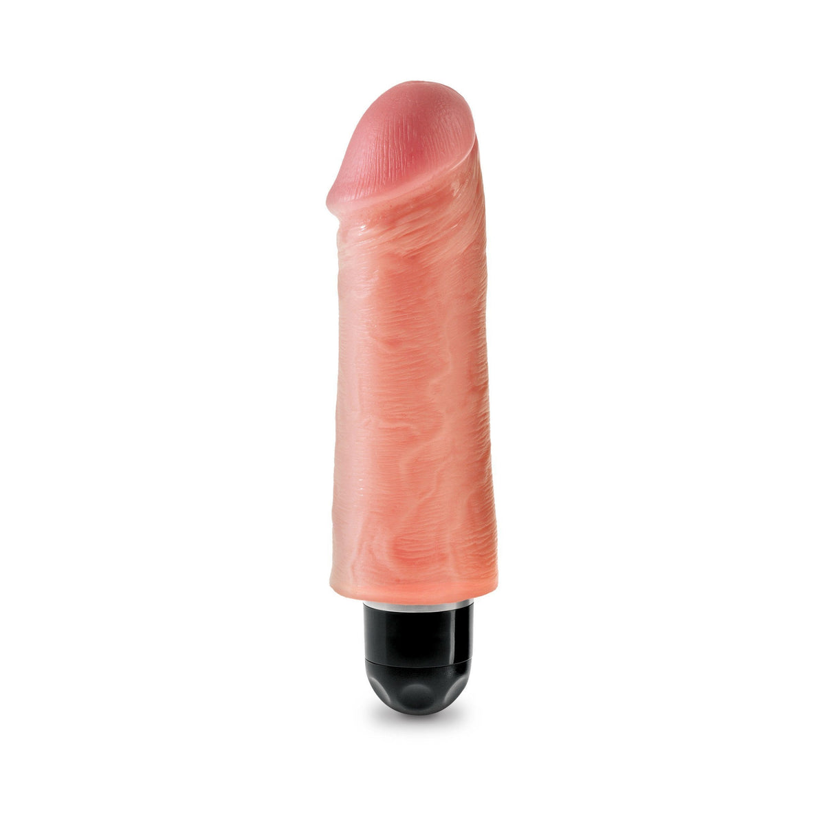 Pipedream - King Cock 5" Vibrating Stiffy Cock (Beige) Non Realistic Dildo w/o suction cup (Vibration) Non Rechargeable - CherryAffairs Singapore