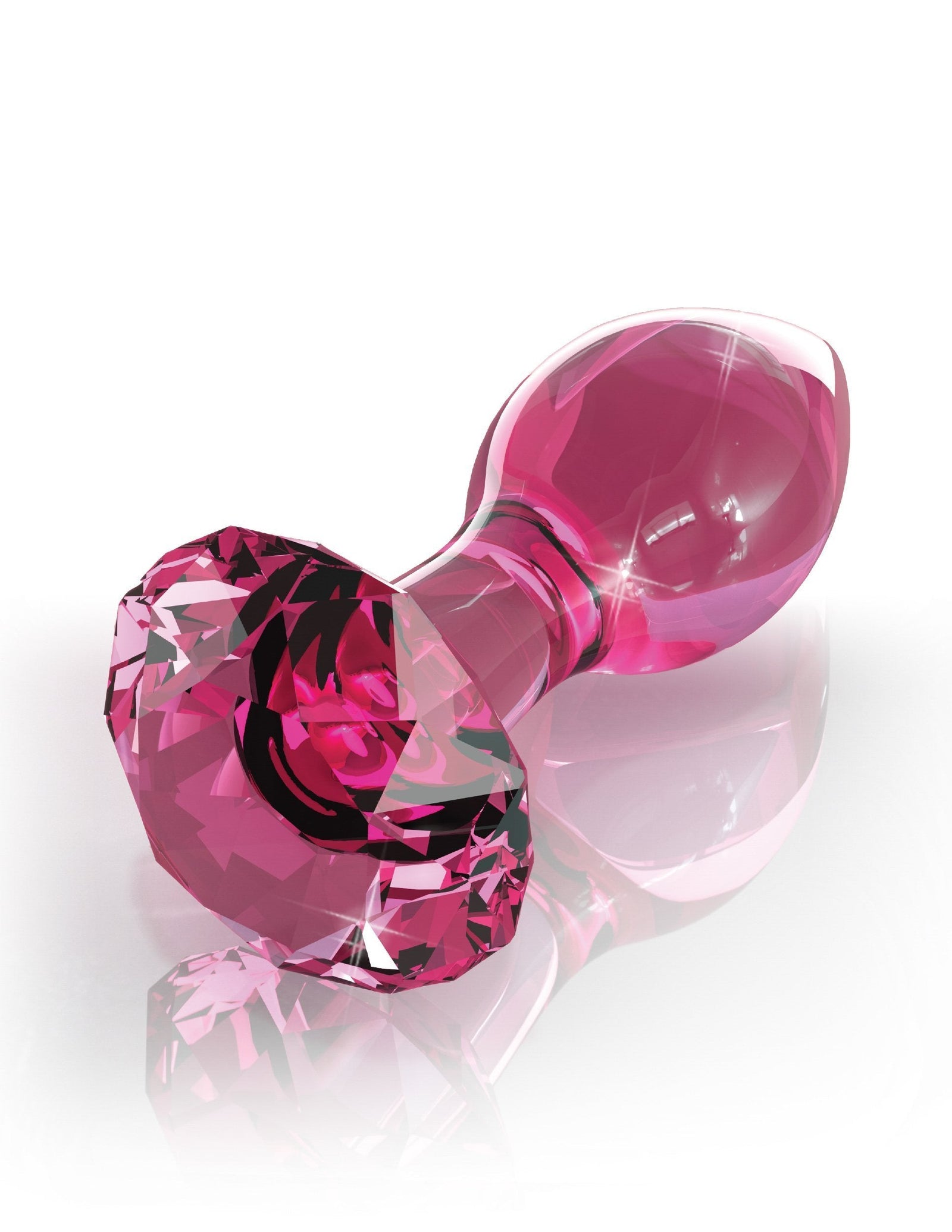 Pipedream - Icicles No 79 Hand Blown Massager (Pink) Glass Anal Plug (Non Vibration) Singapore