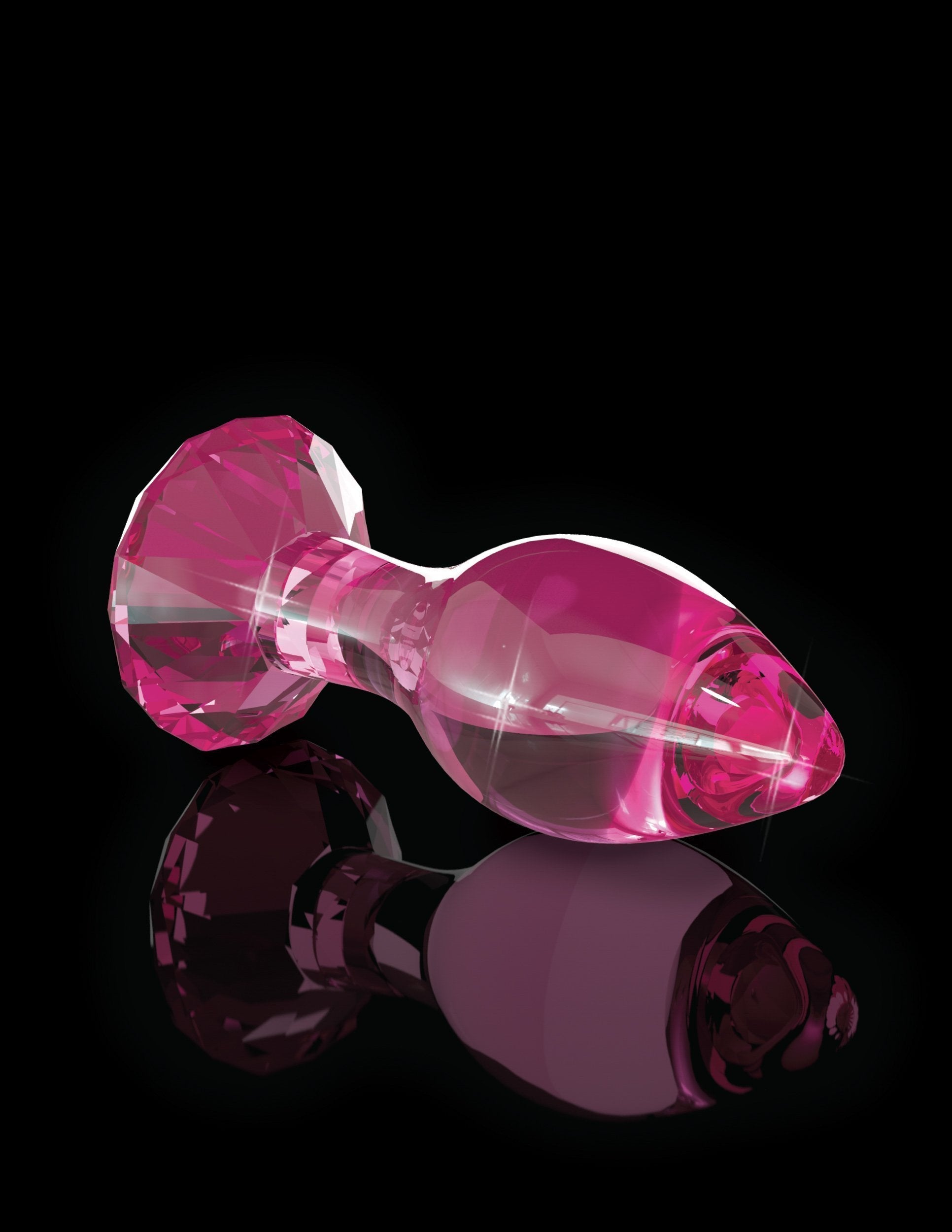 Pipedream - Icicles No 79 Hand Blown Massager (Pink) Glass Anal Plug (Non Vibration) Singapore