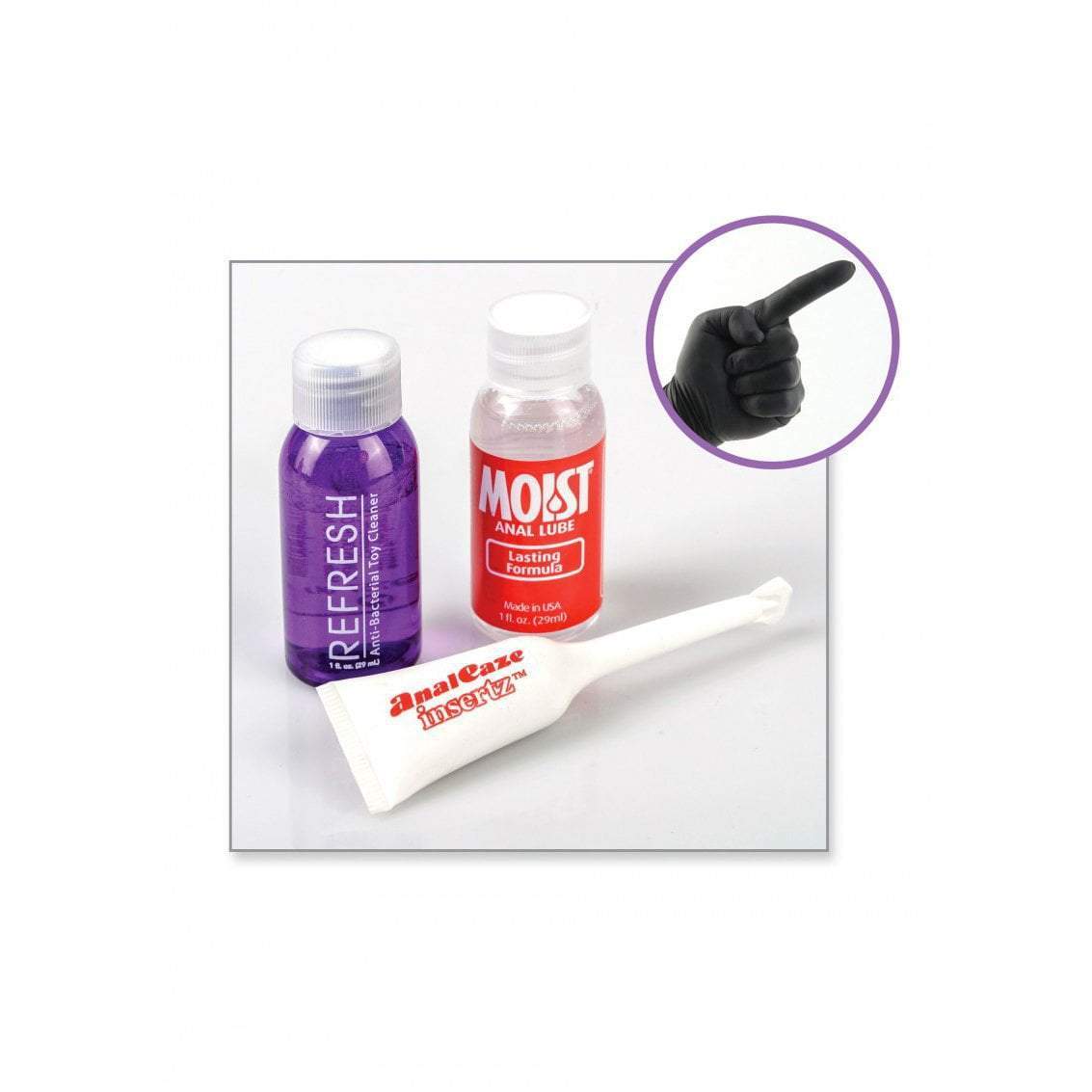 Pipedream - Anal Fantasy Elite Collection Rechargeable Anal Plug Large (Black) Anal Beads (Vibration) Rechargeable