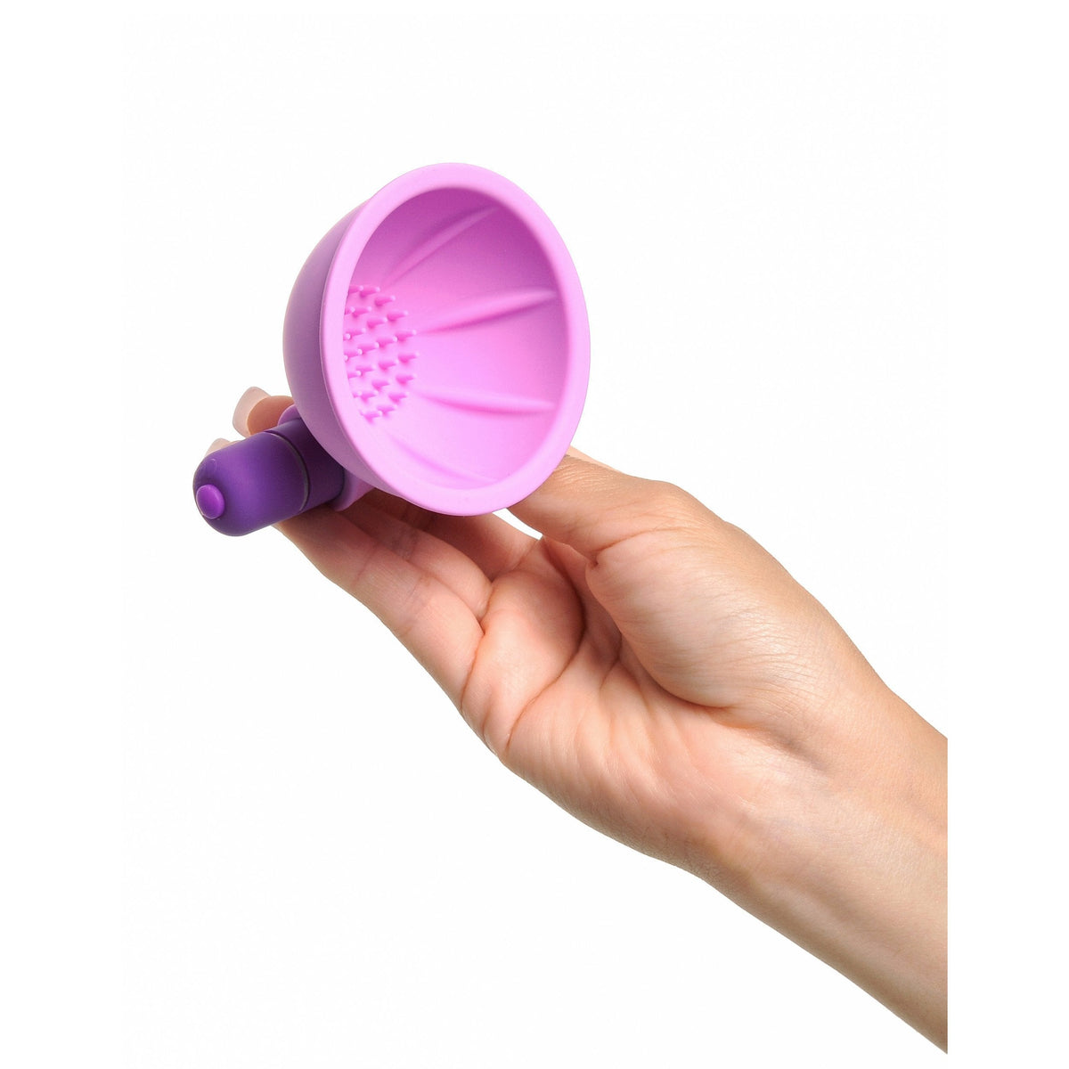 Pipedream - Fantasy For Her Vibrating Breast Suck-Hers Nipple Pump (Purple) Nipple Pumps (Non Vibration)