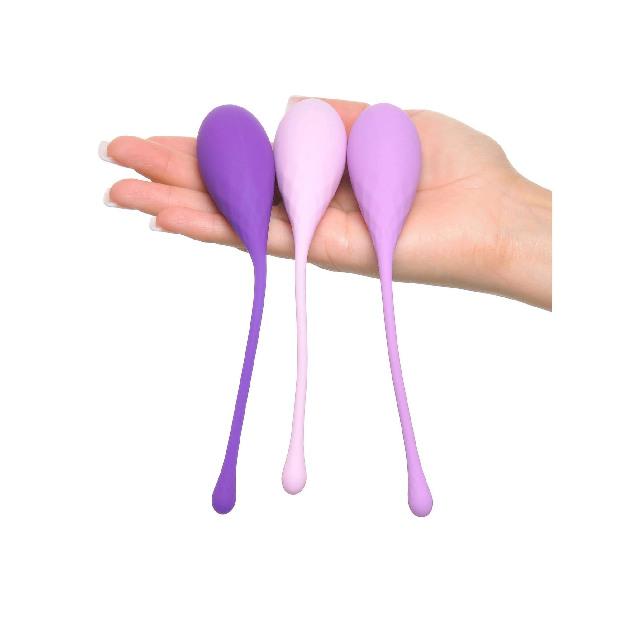 Pipedream - Fantasy For Her Kegel Balls Train Her Set (Purple) Kegel Balls (Non Vibration) 603912752144 CherryAffairs