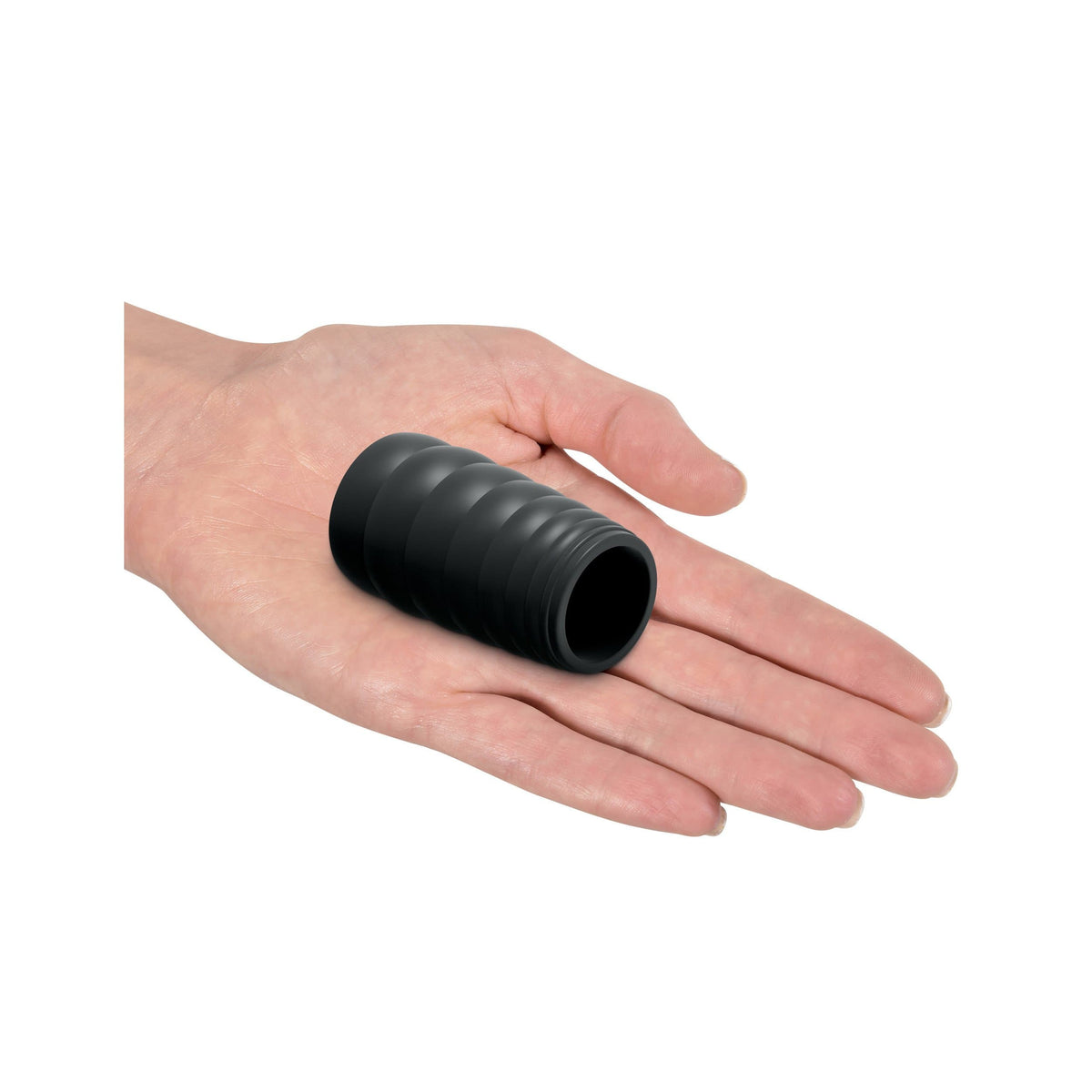 Sir Richards - Control Tapered Silicone Erection Enhancer (Black) Cock Sleeves (Non Vibration) 319986593 CherryAffairs