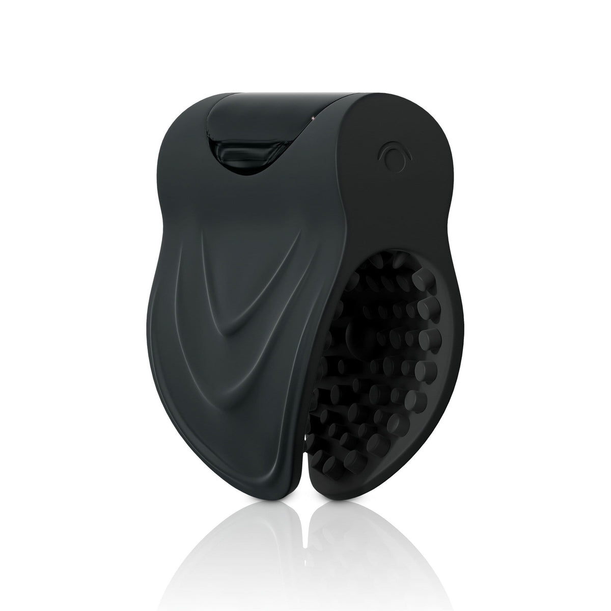 Sir Richards - Control Vibrating Silicone Edger Trainer Stroker (Black) Masturbator Soft Stroker (Vibration) Rechargeable 324161572 CherryAffairs