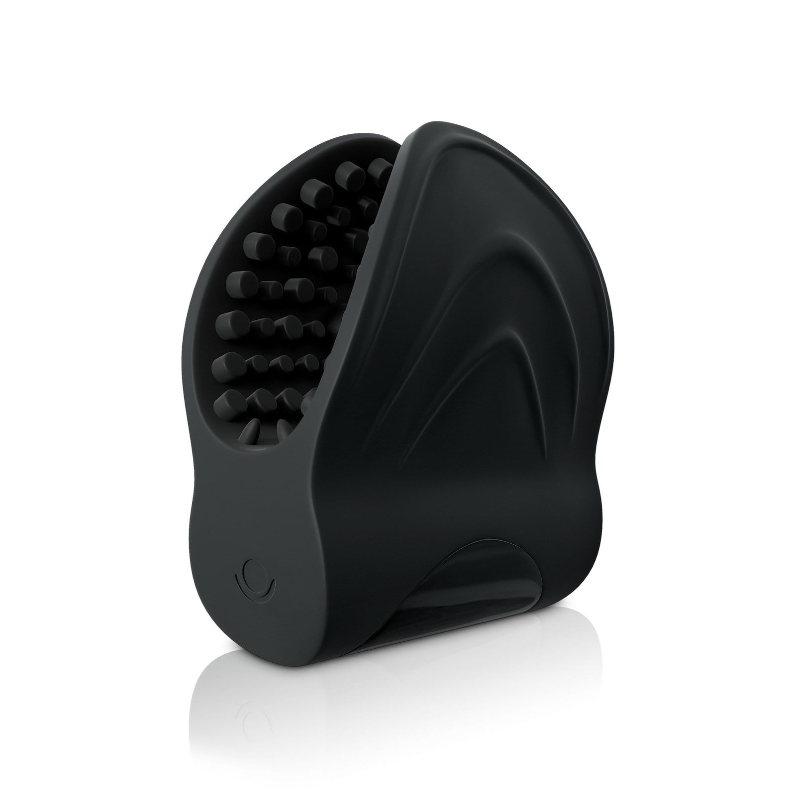 Sir Richards - Control Vibrating Silicone Edger Trainer Stroker (Black) Masturbator Soft Stroker (Vibration) Rechargeable 324161572 CherryAffairs