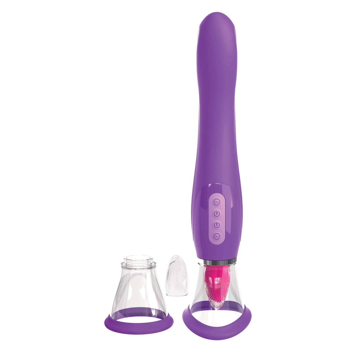 Pipedream - Her Ultimate Pressure G Spot Vibrator (Purple) G Spot Dildo (Vibration) Rechargeable