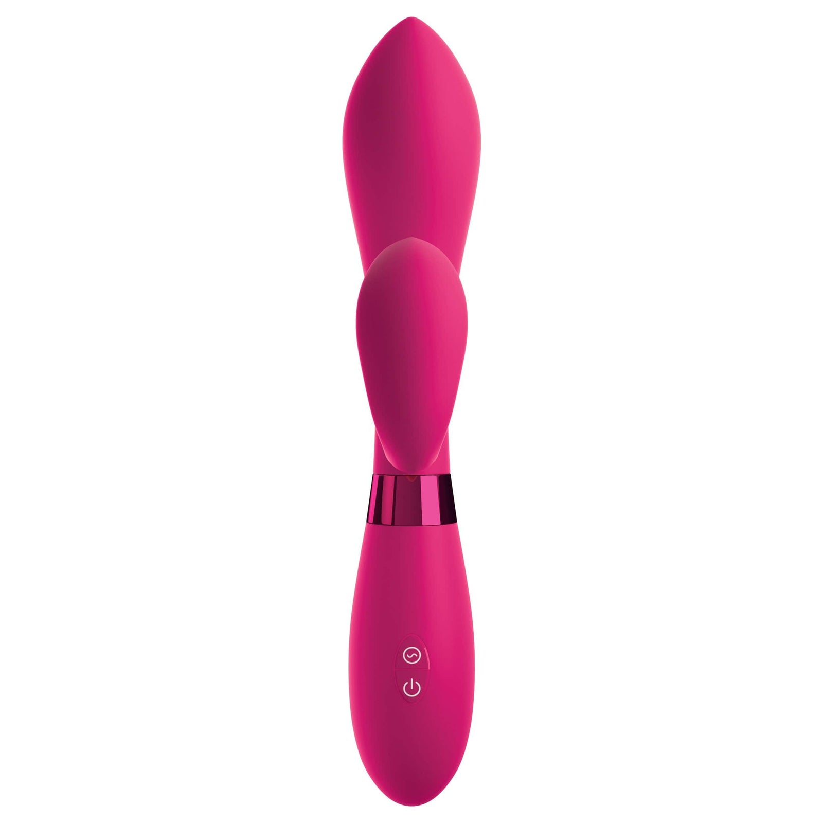 Pipedream - OMG Rabbits #Mood Silicone Vibrator (Pink) Rabbit Dildo (Vibration) Rechargeable 319978350 CherryAffairs