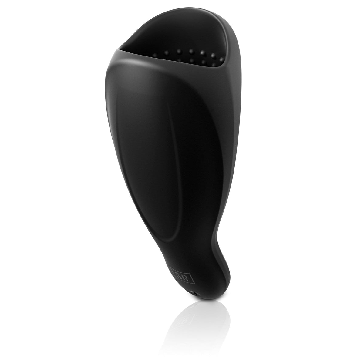 Sir Richards - Control Advanced Silicone Cock Teaser (Black) Masturbator Soft Stroker (Vibration) Rechargeable 319983399 CherryAffairs