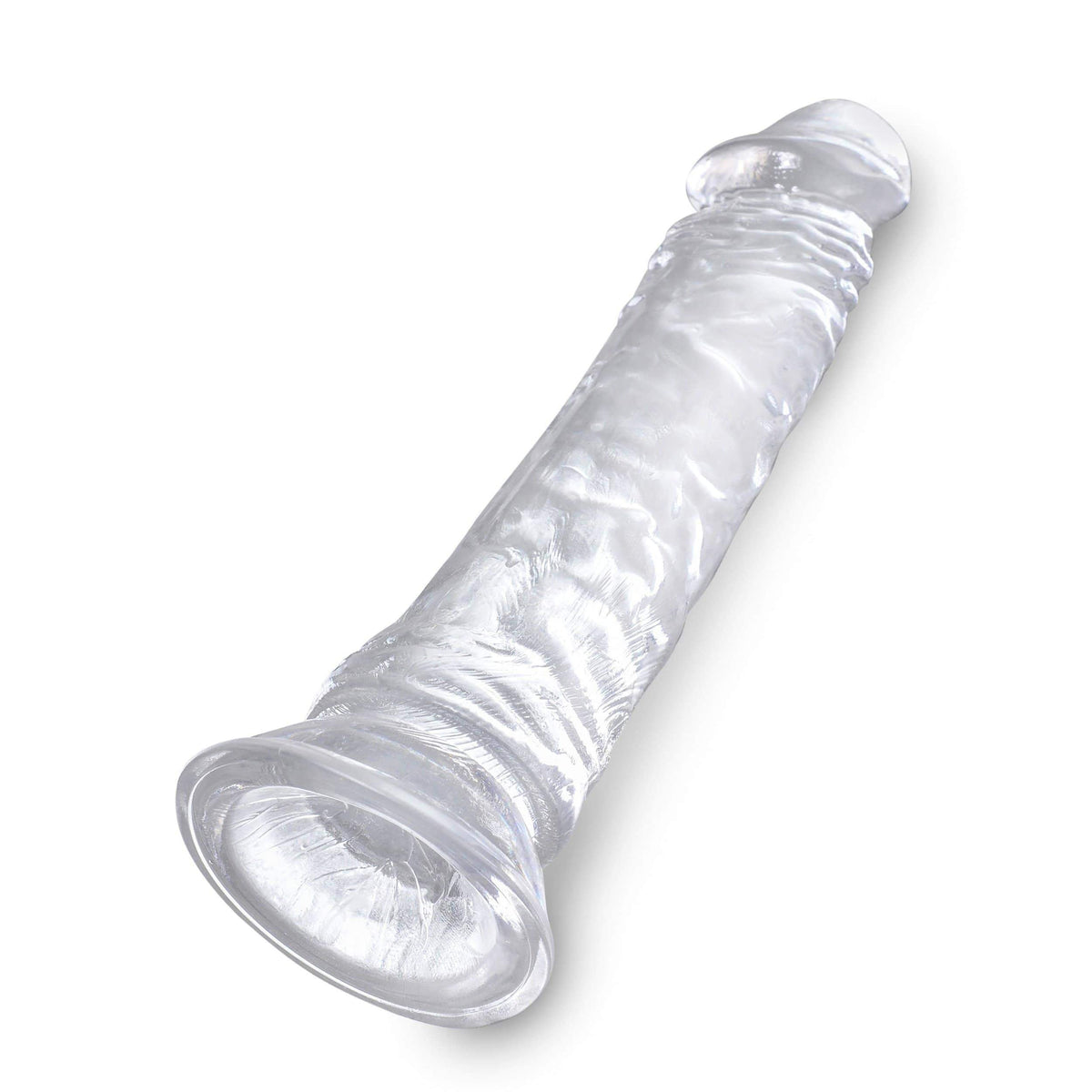 Pipedream - King Cock Clear Cock Dildo 8" (Clear) Realistic Dildo with suction cup (Non Vibration) 603912759013 CherryAffairs