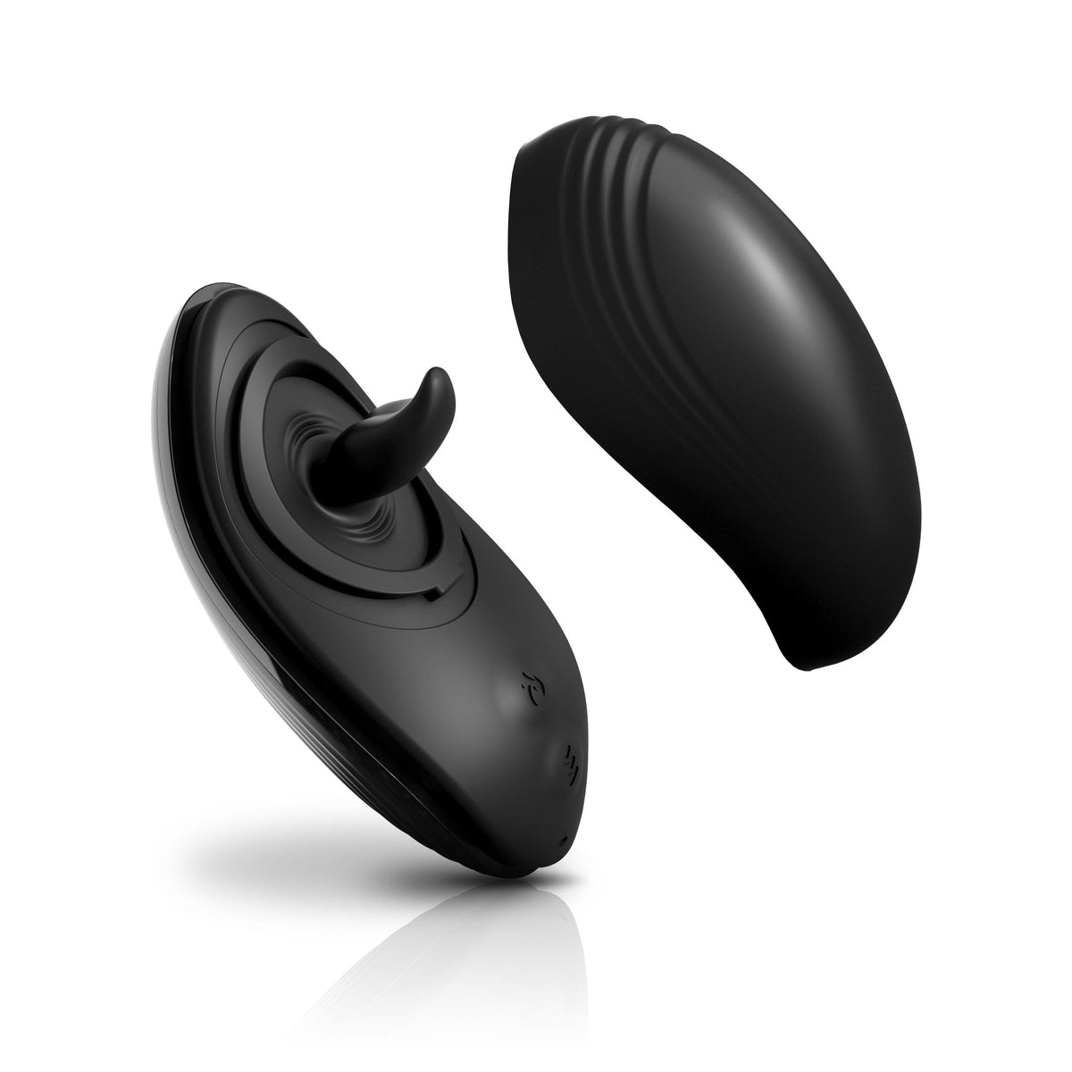Sir Richards - Control Silicone Rim Joy Prostate Massager (Black) Prostate Massager (Vibration) Rechargeable 324160780 CherryAffairs