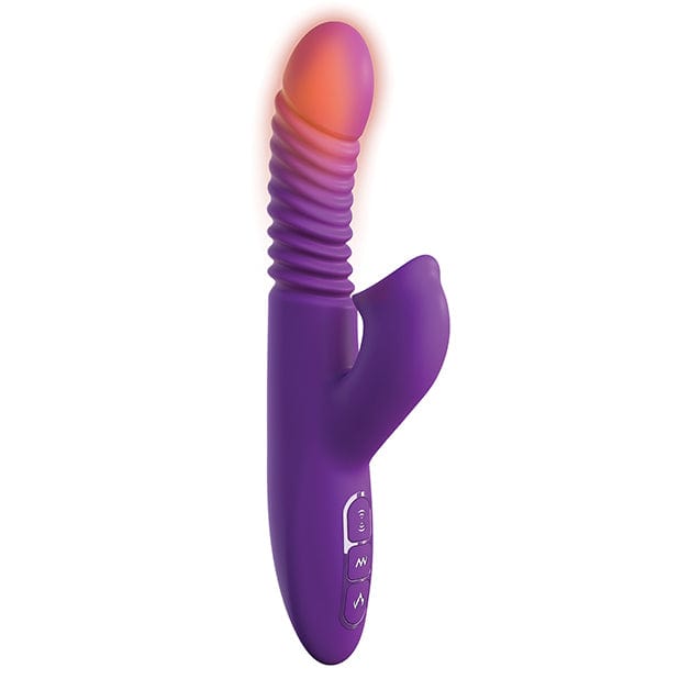 Pipedream - Fantasy for Her Ultimate Thrusting Clit Stimulate Her Rabbit Vibrator (Purple) Rabbit Dildo (Vibration) Rechargeable 603912759655 CherryAffairs