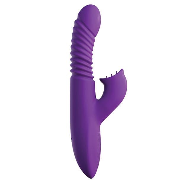 Pipedream - Fantasy for Her Ultimate Thrusting Clit Stimulate Her Rabbit Vibrator (Purple) Rabbit Dildo (Vibration) Rechargeable 603912759655 CherryAffairs