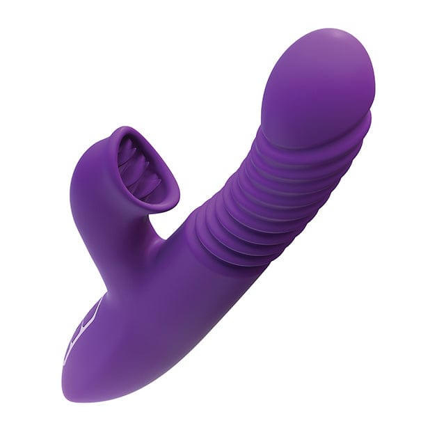 Pipedream - Fantasy for Her Ultimate Thrusting Clit Stimulate Her Rabbit Vibrator (Purple) Rabbit Dildo (Vibration) Rechargeable 603912759655 CherryAffairs