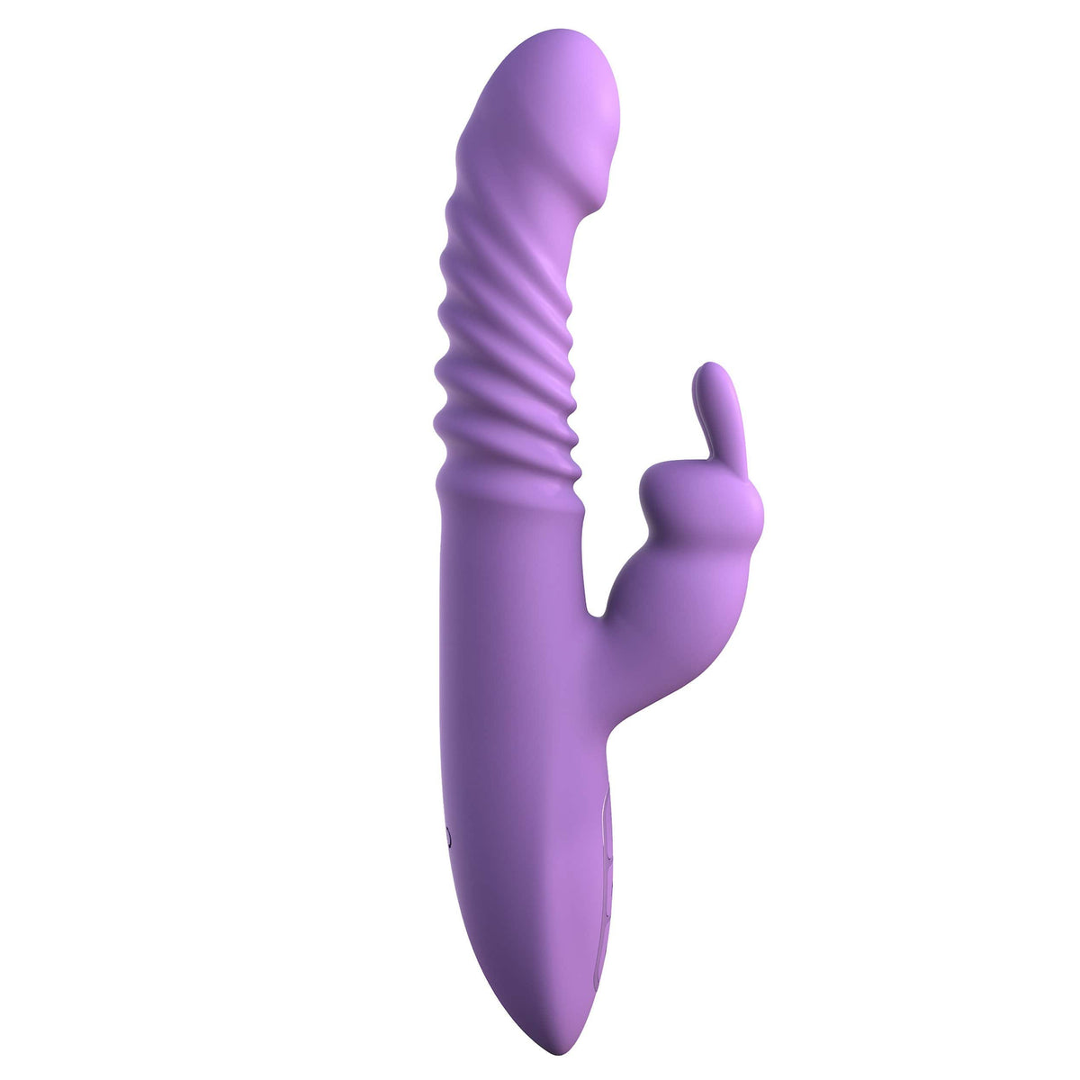 Pipedream - Fantasy For Her Her Thrusting Silicone Rabbit Vibrator (Purple) Rabbit Dildo (Vibration) Rechargeable 319752270 CherryAffairs
