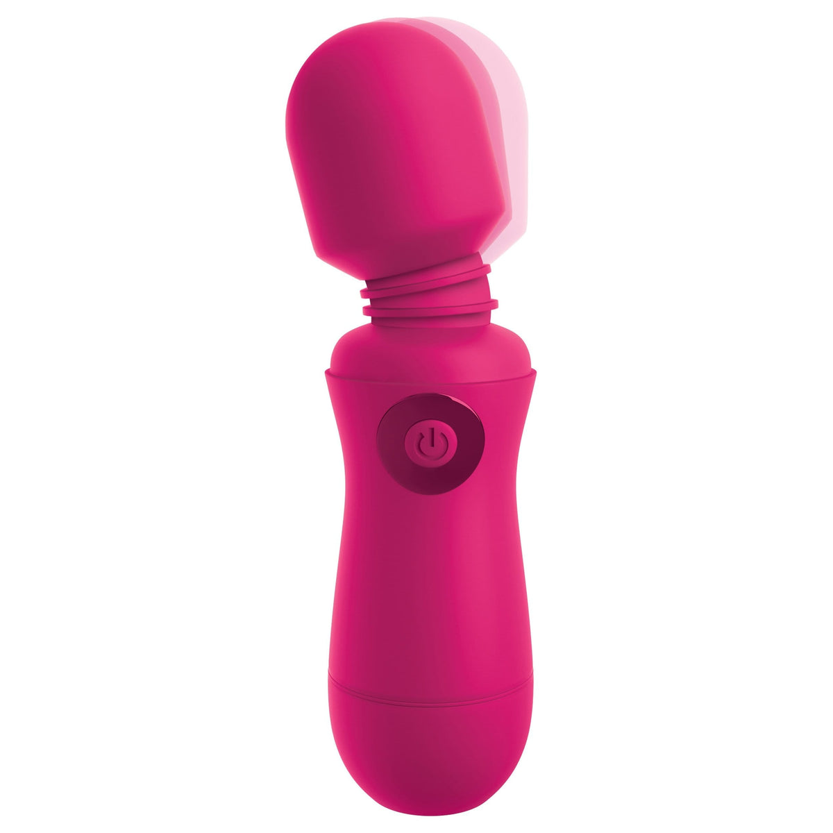 Pipedream - OMG Wands #Enjoy Rechargeable Mini Wand Massager (Fuchsia) Mini Wand Massagers (Vibration) Rechargeable 319977514 CherryAffairs