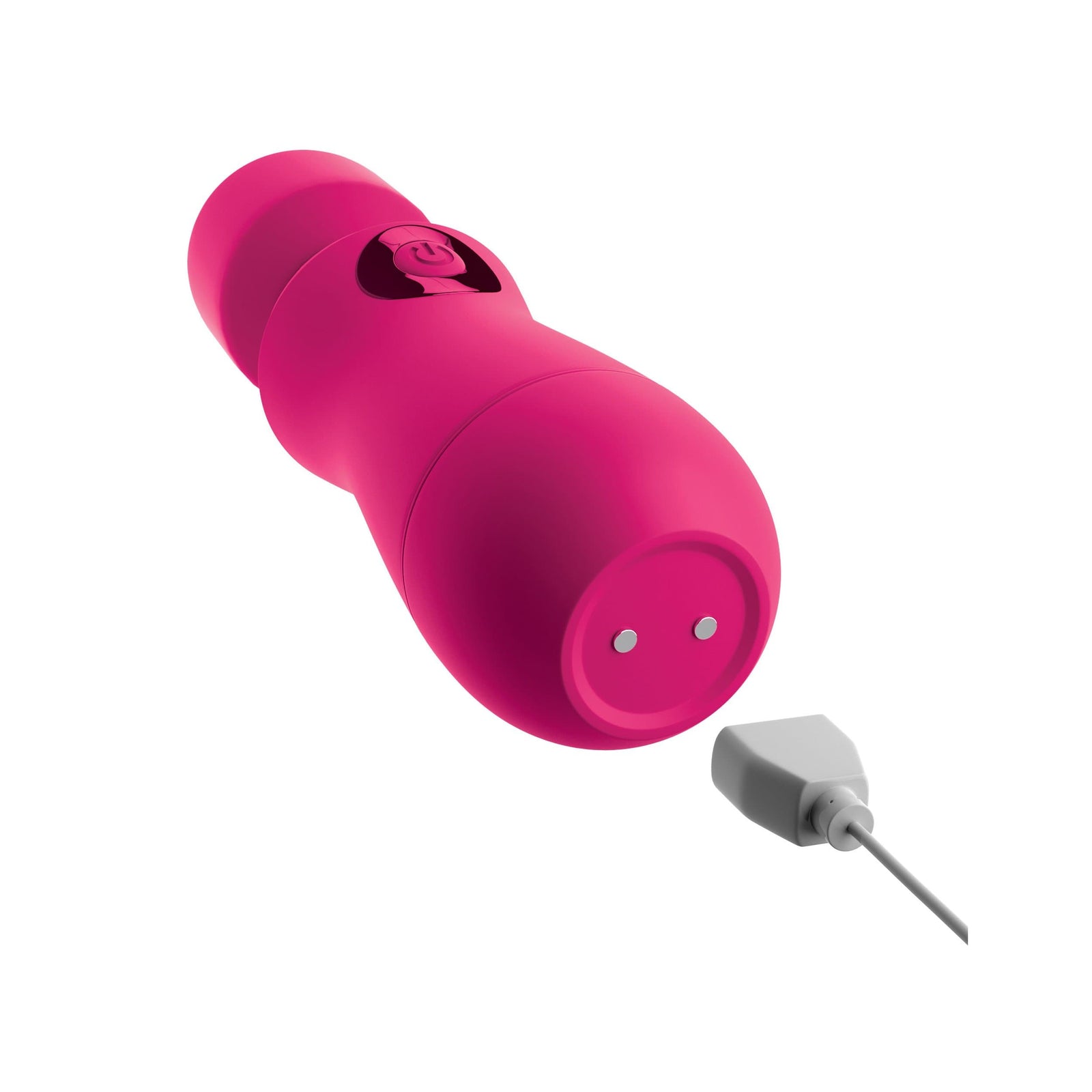 Pipedream - OMG Wands #Enjoy Rechargeable Mini Wand Massager (Fuchsia) Mini Wand Massagers (Vibration) Rechargeable 319977514 CherryAffairs