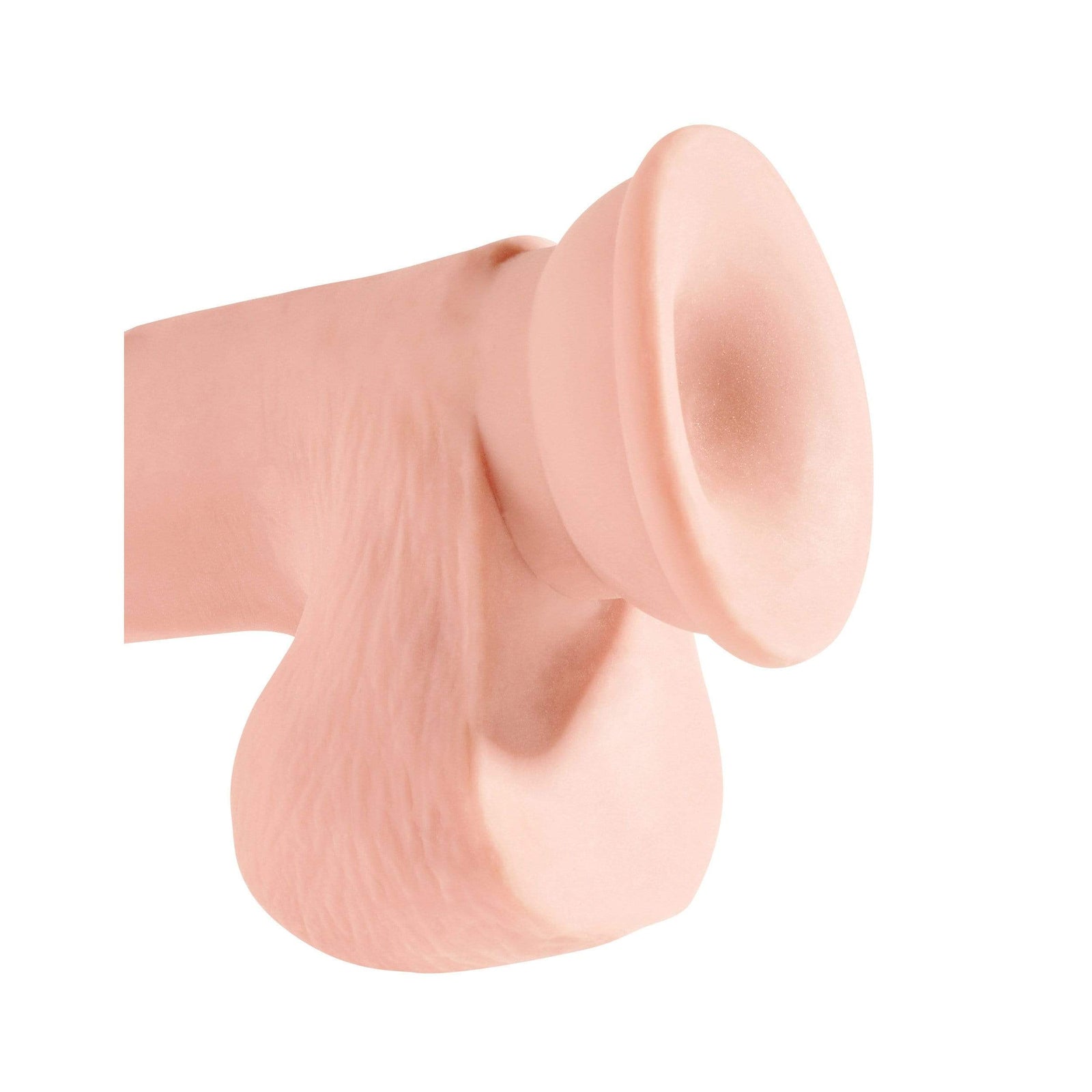 Pipedream - King Cock Plus Triple Density Cock with Balls 7.5" (Beige) Realistic Dildo with suction cup (Non Vibration) 319766959 CherryAffairs