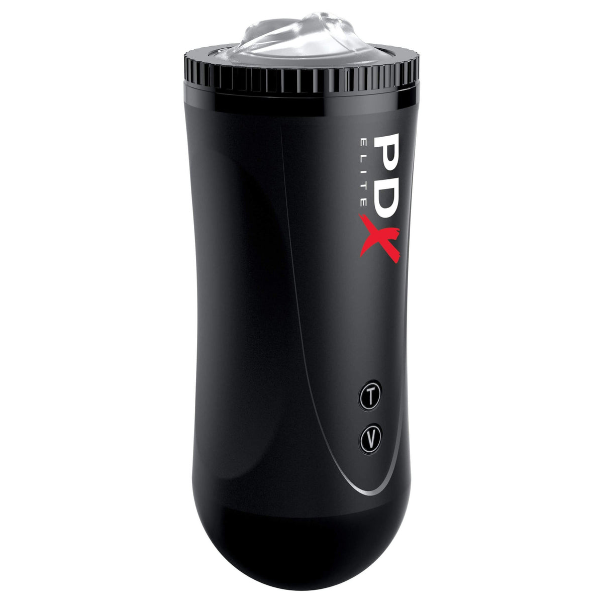 Pipedream - PDX Elite Moto Stroker Masturbator (Black) Masturbator Mouth (Vibration) Rechargeable 324160283 CherryAffairs