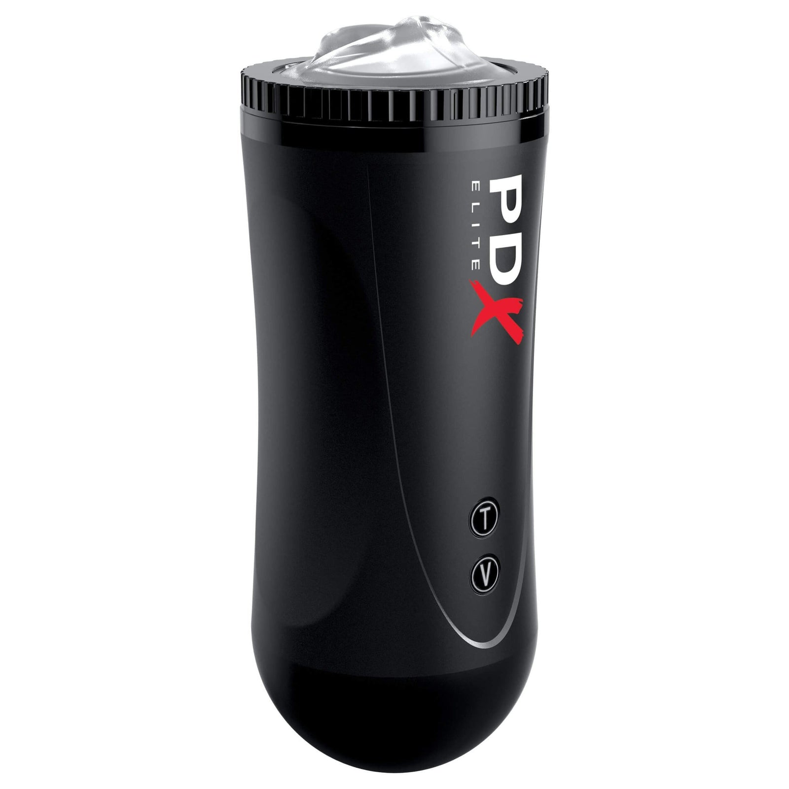 Pipedream - PDX Elite Moto Stroker Masturbator (Black) Masturbator Mouth (Vibration) Rechargeable 324160283 CherryAffairs