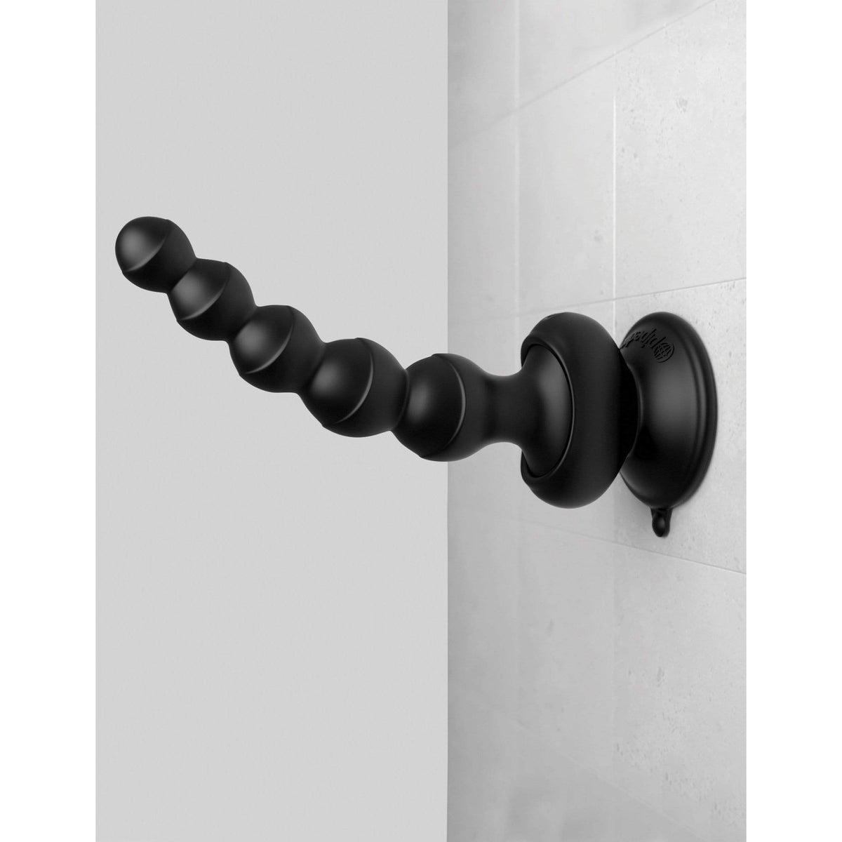 Pipedream - 3Some Wall Banger Vibrating Anal Beads (Black) Anal Beads (Vibration) Rechargeable 603912765854 CherryAffairs
