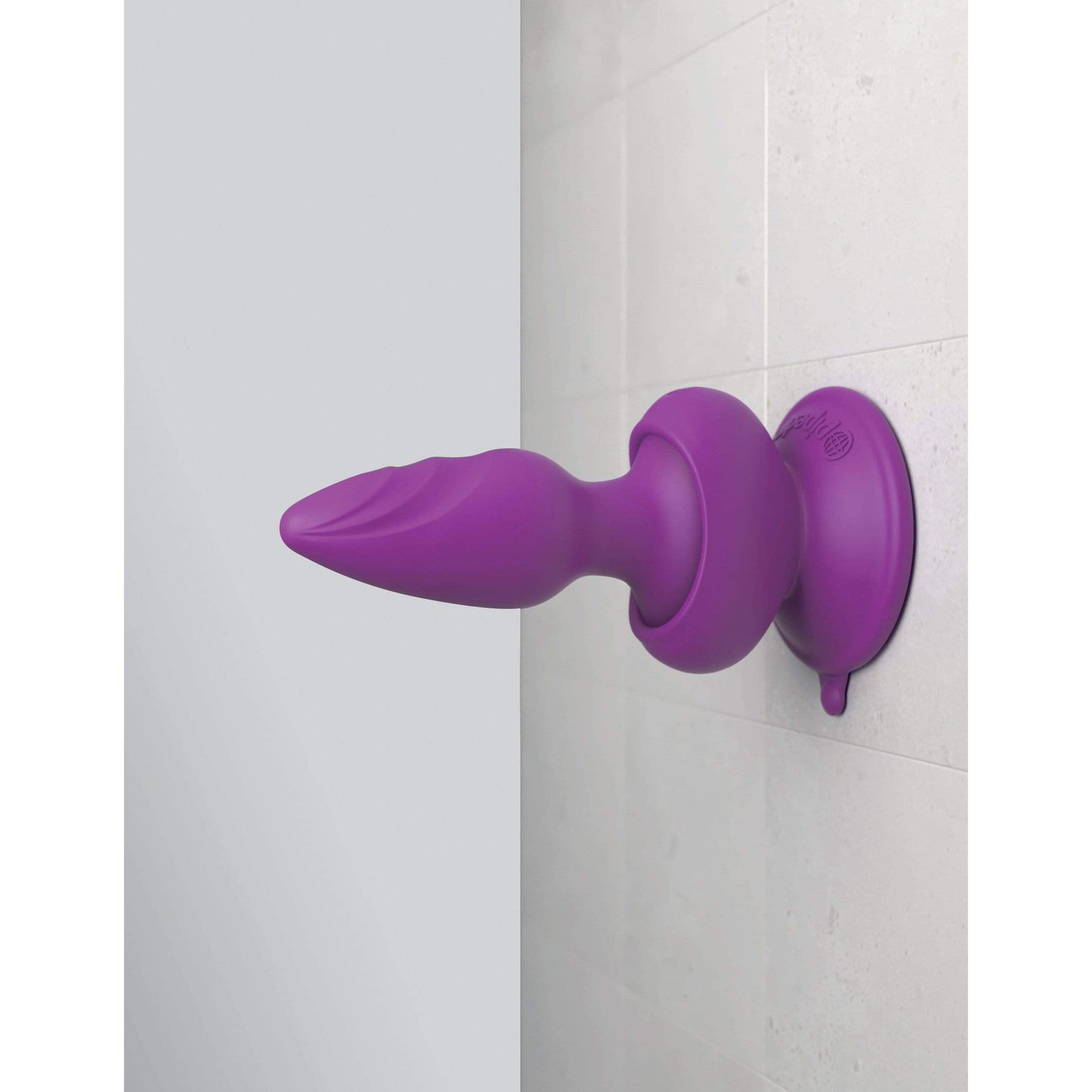 Pipedream - 3Some Wall Banger Vibrating Anal Plug (Purple) Remote Control Anal Plug (Vibration) Rechargeable 603912765878 CherryAffairs