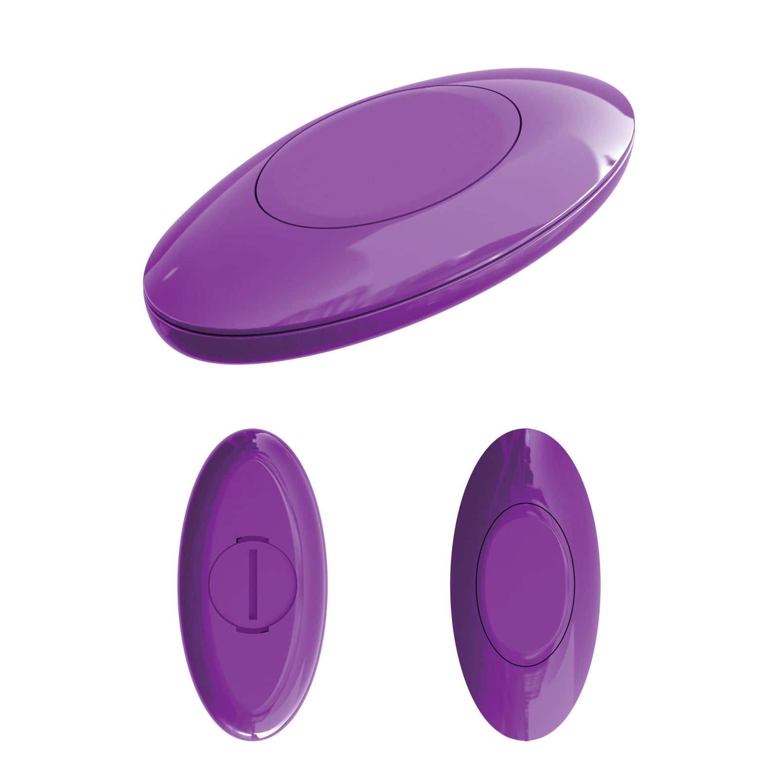 Pipedream - 3Some Wall Banger Vibrating Anal Plug (Purple) Remote Control Anal Plug (Vibration) Rechargeable 603912765878 CherryAffairs