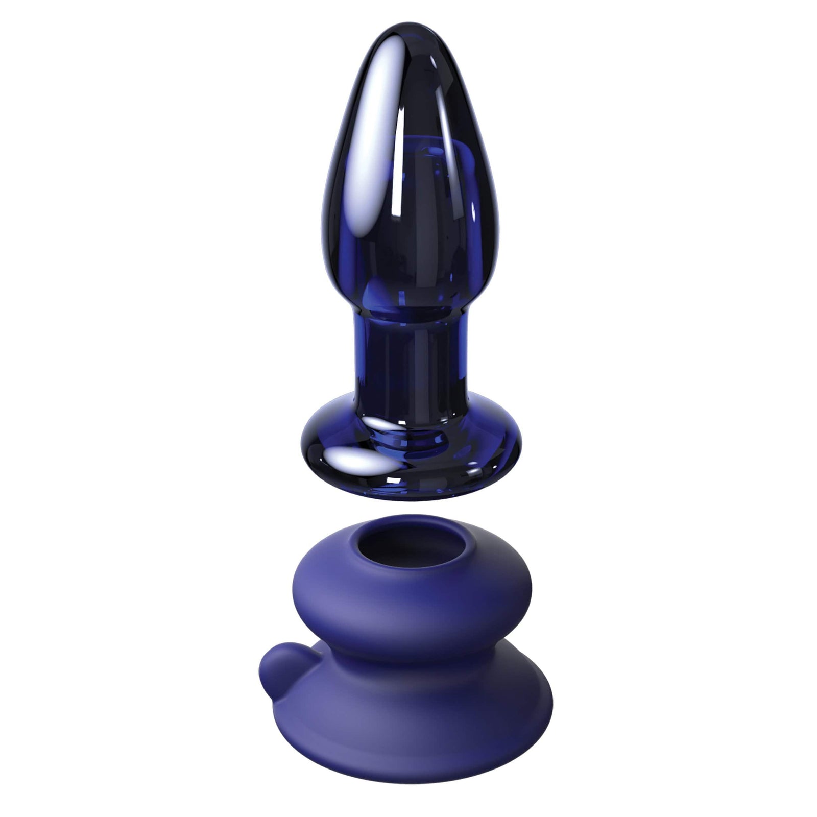 Pipedream - Icicles No. 85 Remote Control Rechargeable Anal Plug (Blue) Remote Control Anal Plug (Vibration) Rechargeable 603912766271 CherryAffairs