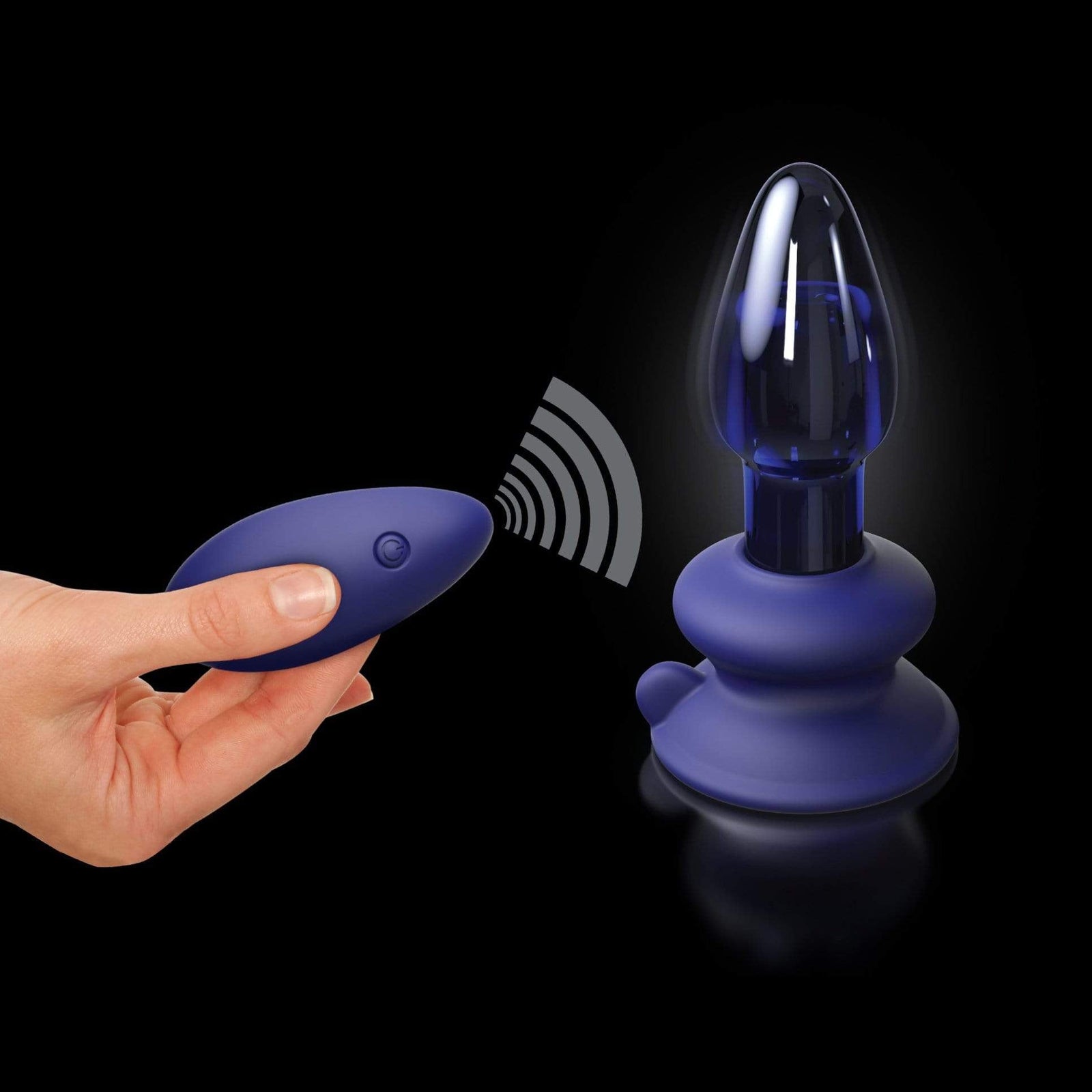 Pipedream - Icicles No. 85 Remote Control Rechargeable Anal Plug (Blue) Remote Control Anal Plug (Vibration) Rechargeable 603912766271 CherryAffairs