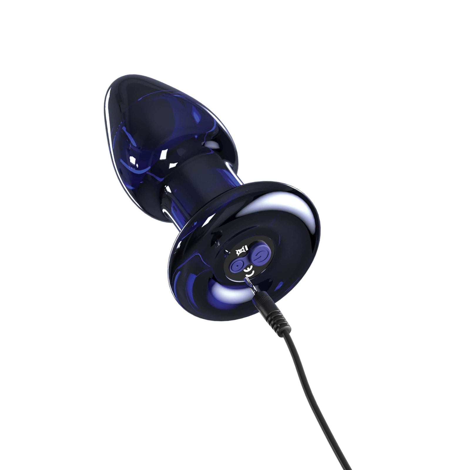 Pipedream - Icicles No. 85 Remote Control Rechargeable Anal Plug (Blue) Remote Control Anal Plug (Vibration) Rechargeable 603912766271 CherryAffairs