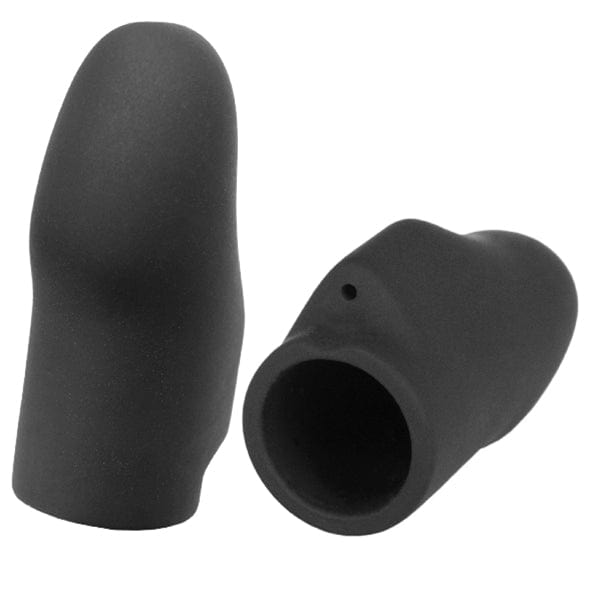 ElectraStim - Explorer Electro Stimulation Finger Sleeves (Black) Electrosex 609224031779 CherryAffairs