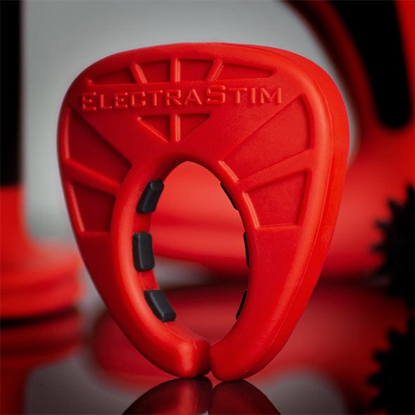 ElectraStim - Electro Stimulation Silicone Fusion Viper Cock Shield (Red) Electrosex 609224031946 CherryAffairs
