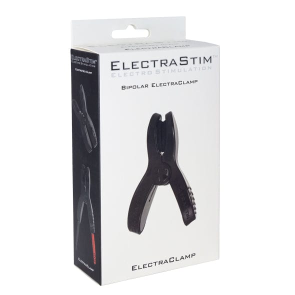 ElectraStim - Electro Stimulation Bipolar ElectraClamp (Black) Electrosex 609224032080 CherryAffairs
