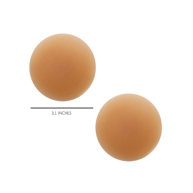 Neva Nude - Yummy Skin Invisible Reusable Silicone Pasties Nipple Covers O/S (Mocha) Nipple Covers 614608261864 CherryAffairs