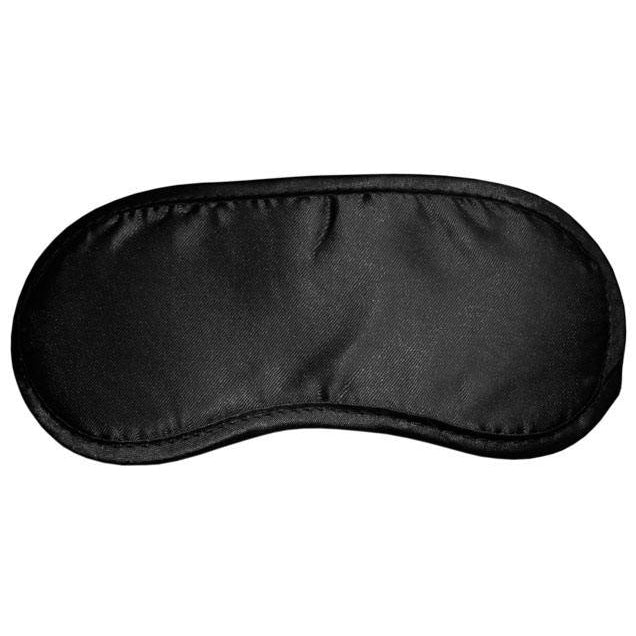 Sex and Mischief - Satin Blindfold (Black) - SM1007 / Black - Mask (Blind)