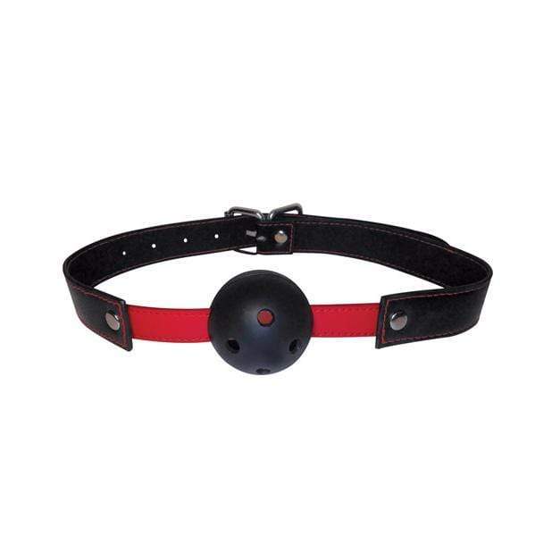 Sex and Mischief - Hush Ball Gag (Black) Ball Gag 646709100223 CherryAffairs