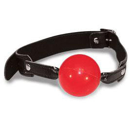 Sex and Mischief - Solid Red Ball Gag - SM1010 / Red - Ball Gag