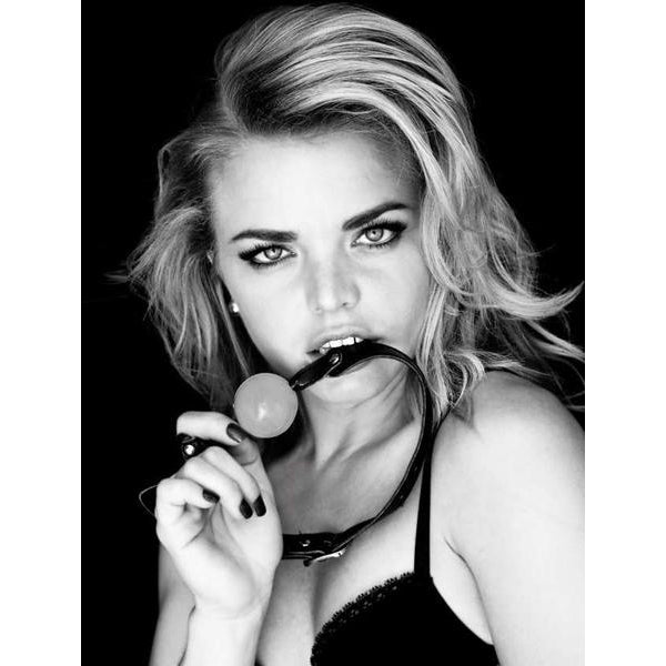 Sex and Mischief - Solid Red Ball Gag - SM1010 / Red - Ball Gag